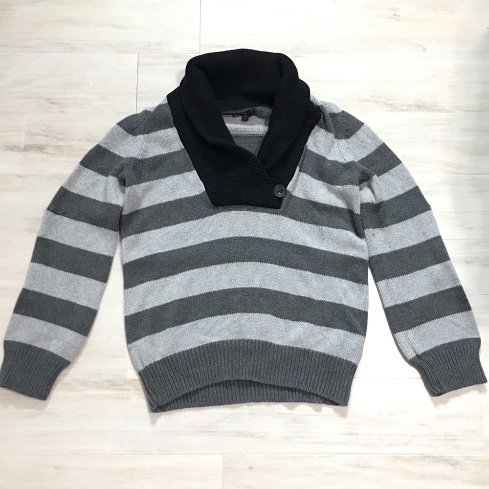 Gap Cowl Neck Striped Sweater